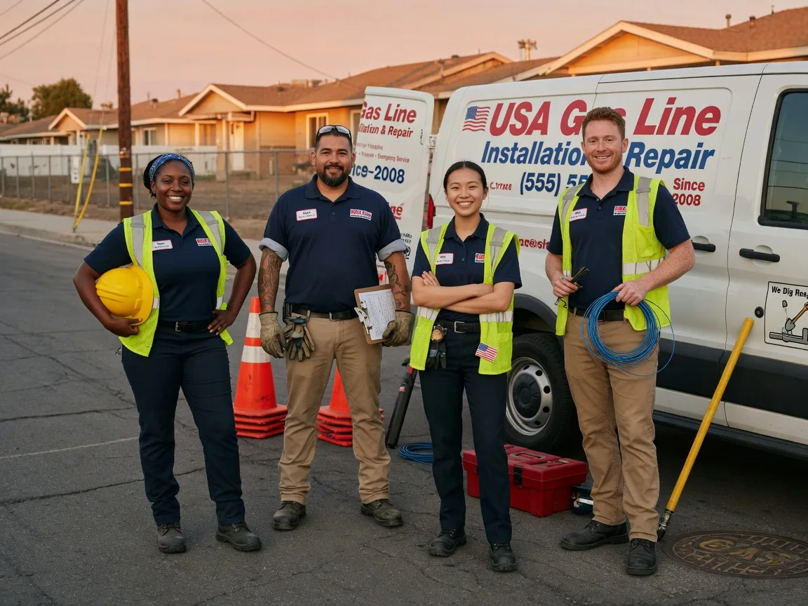 Gas Line Installation company in Bakersfield, CA